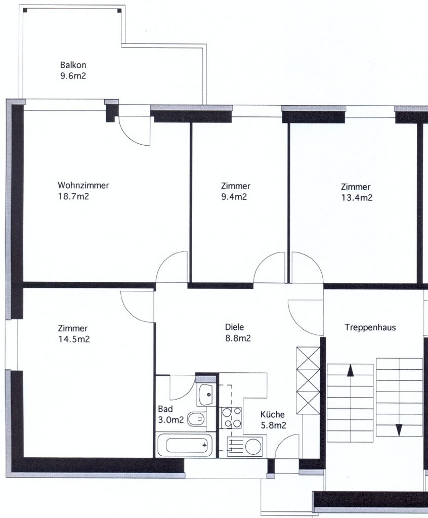 4 ½ rooms apartment, photo 10 of 10