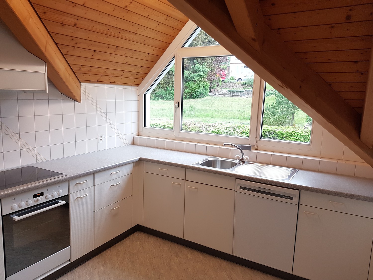 Appartement de toit de 2 pièces