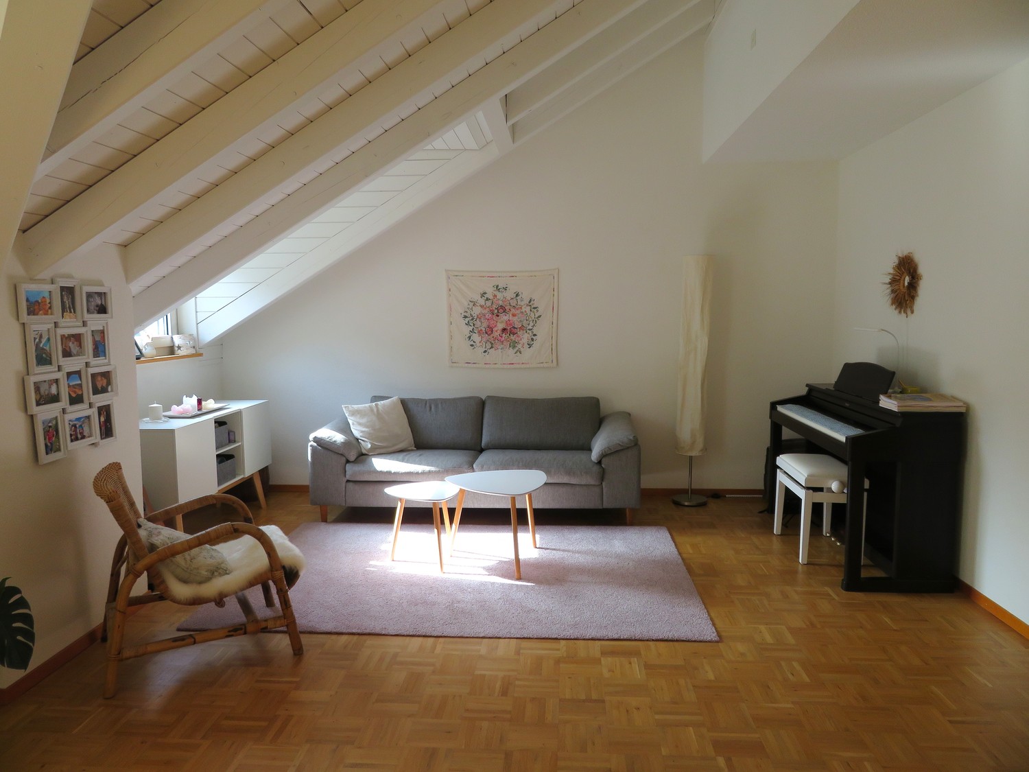 Appartement de toit de 2 pièces