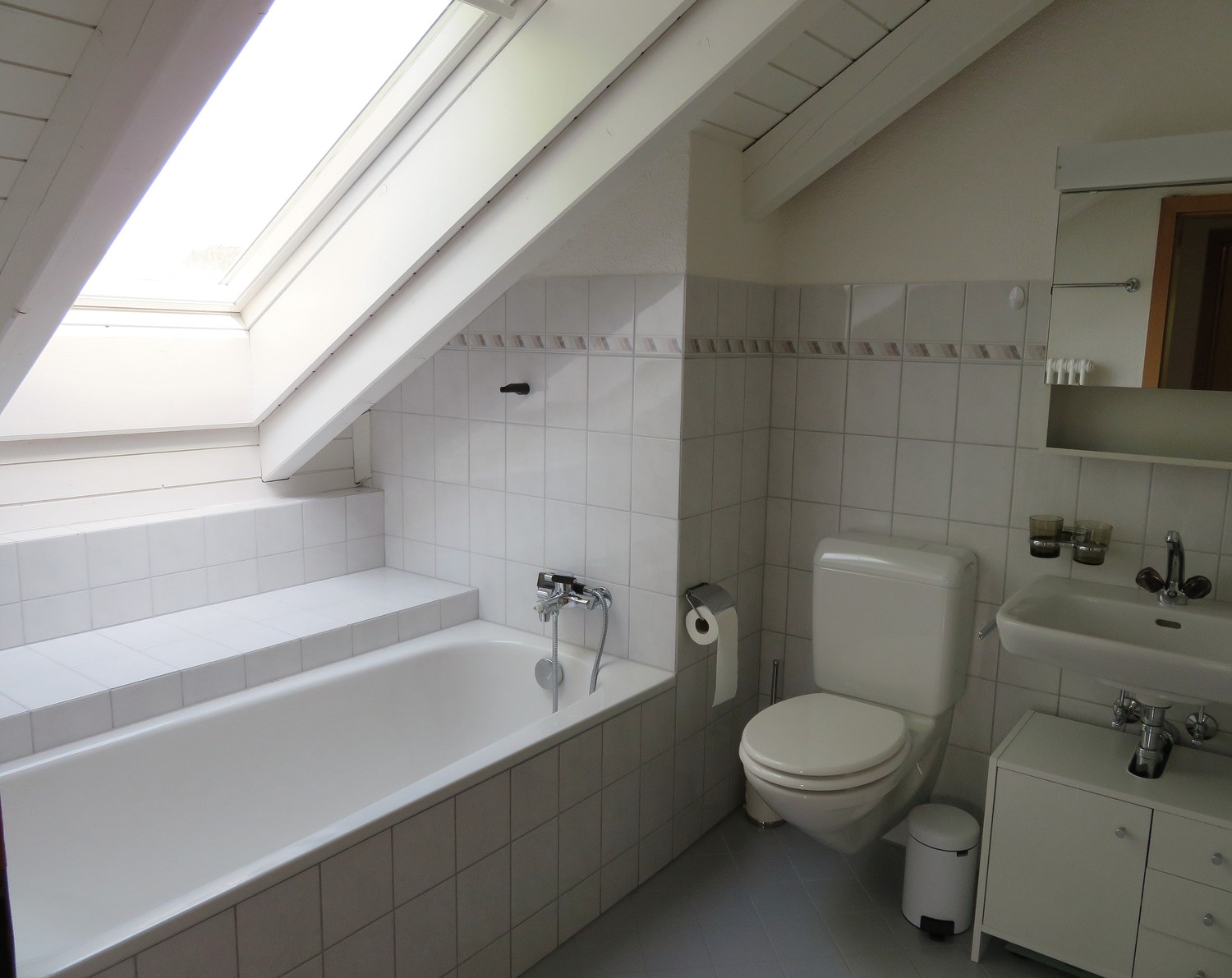 Appartement de toit de 2 pièces