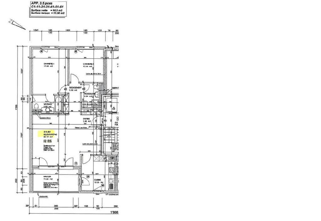 3 ½ rooms apartment, photo 2 of 2