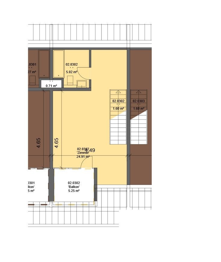2 ½ rooms duplex, photo 9 of 10