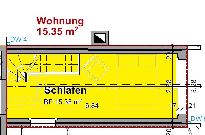 2 rooms apartment