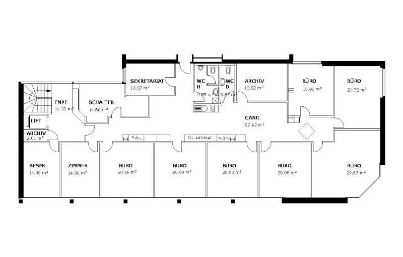 320m² office, photo 9 of 10