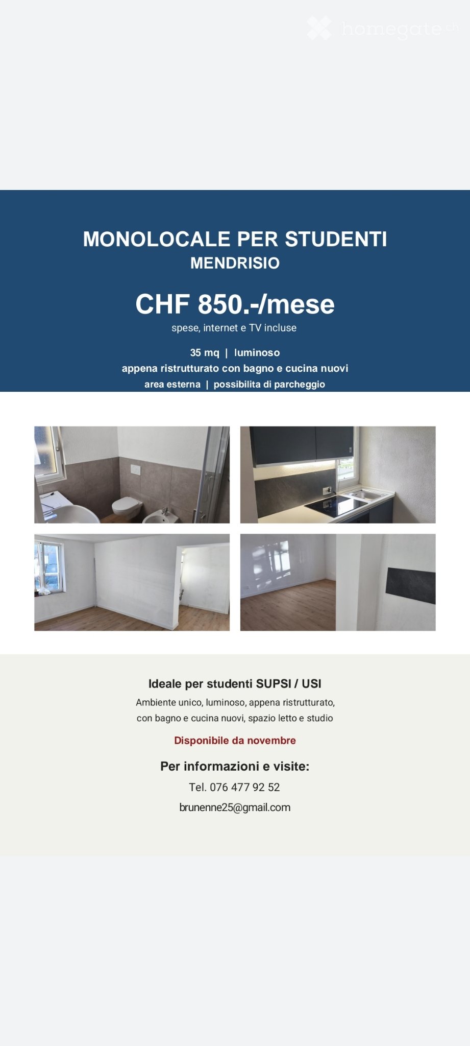 Appartement 1 pièce