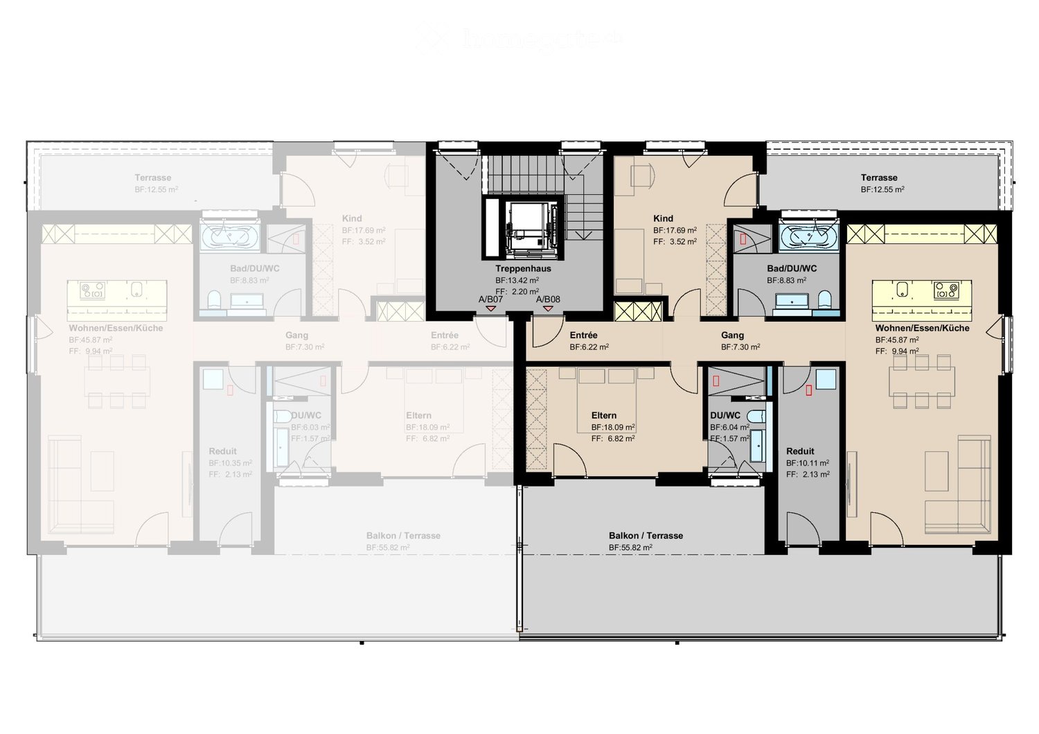 3 ½ rooms apartment