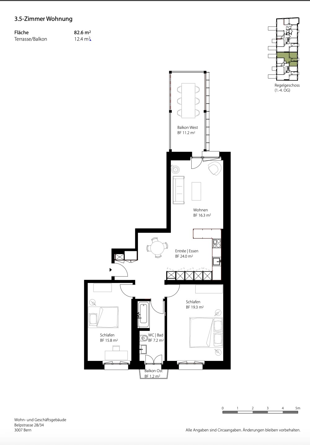 3 ½ rooms apartment, photo 7 of 7