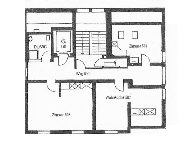 4 rooms apartment