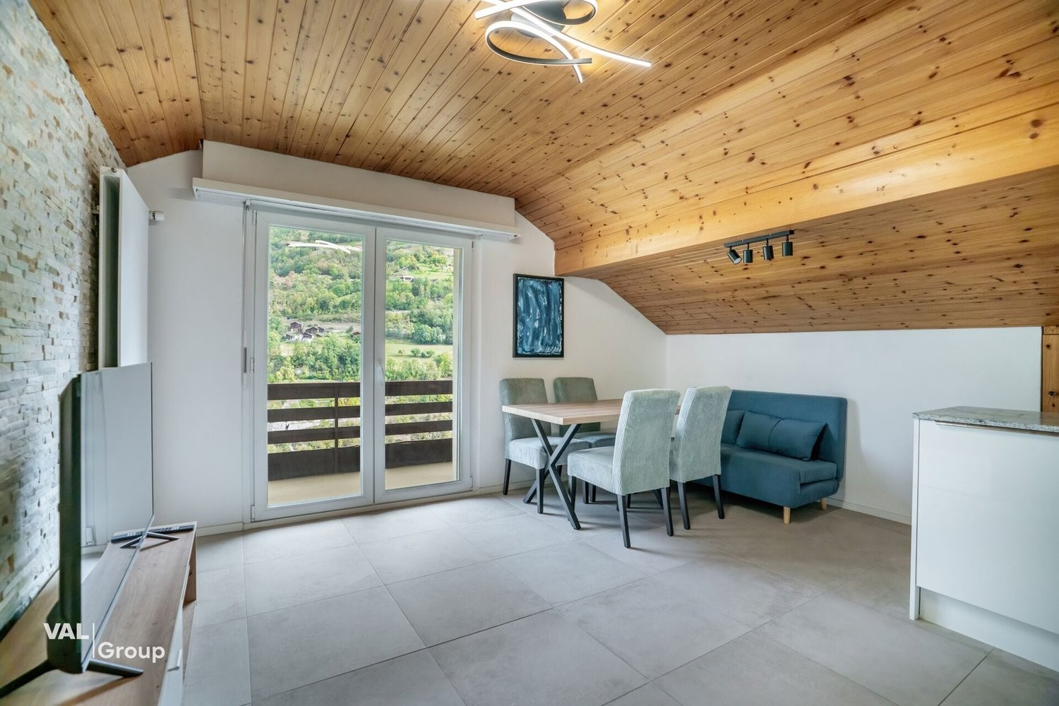 1 ½ room furnished flat