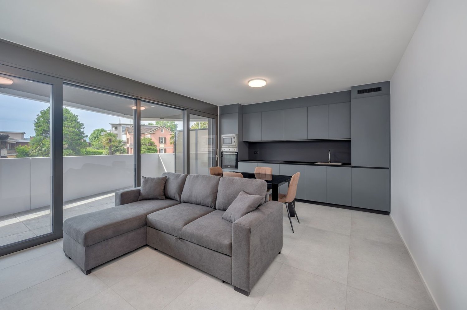 2 ½ rooms furnished flat