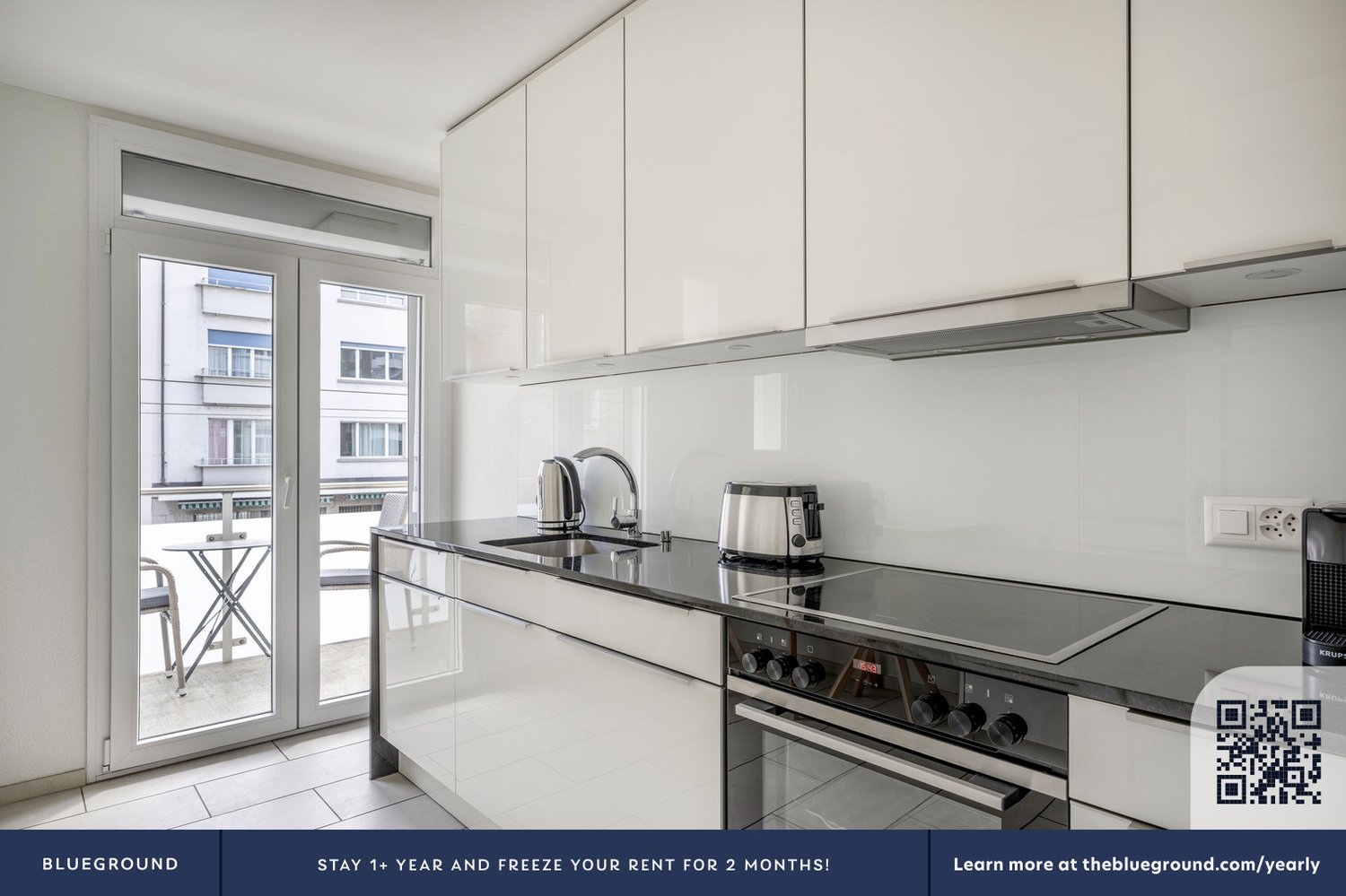 2 ½ rooms furnished flat
