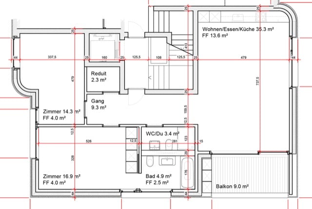 3 ½ rooms apartment, photo 9 of 9