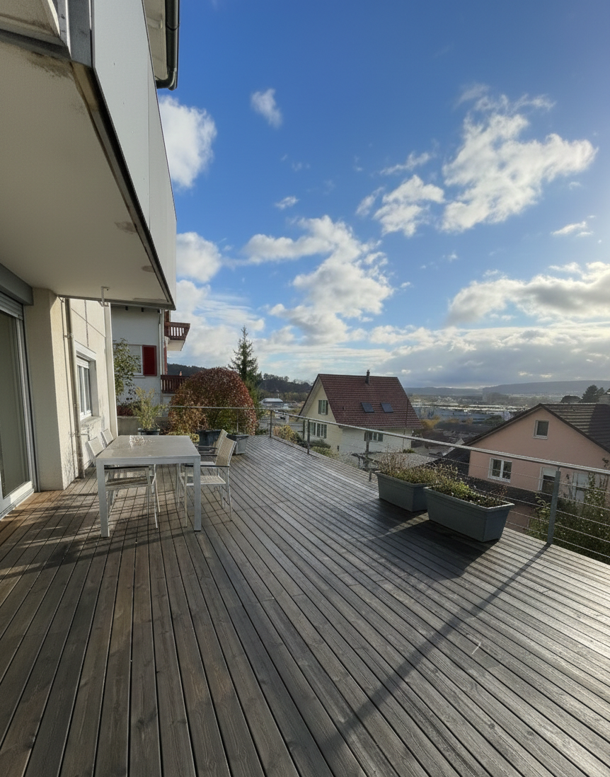 4 ½ rooms terrace flat