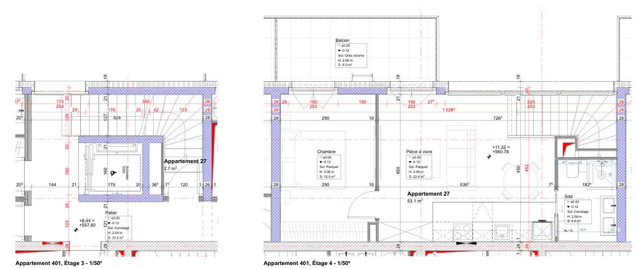 2 ½ rooms apartment