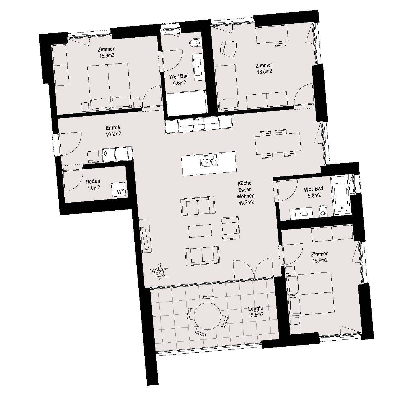 4 ½ room apartment