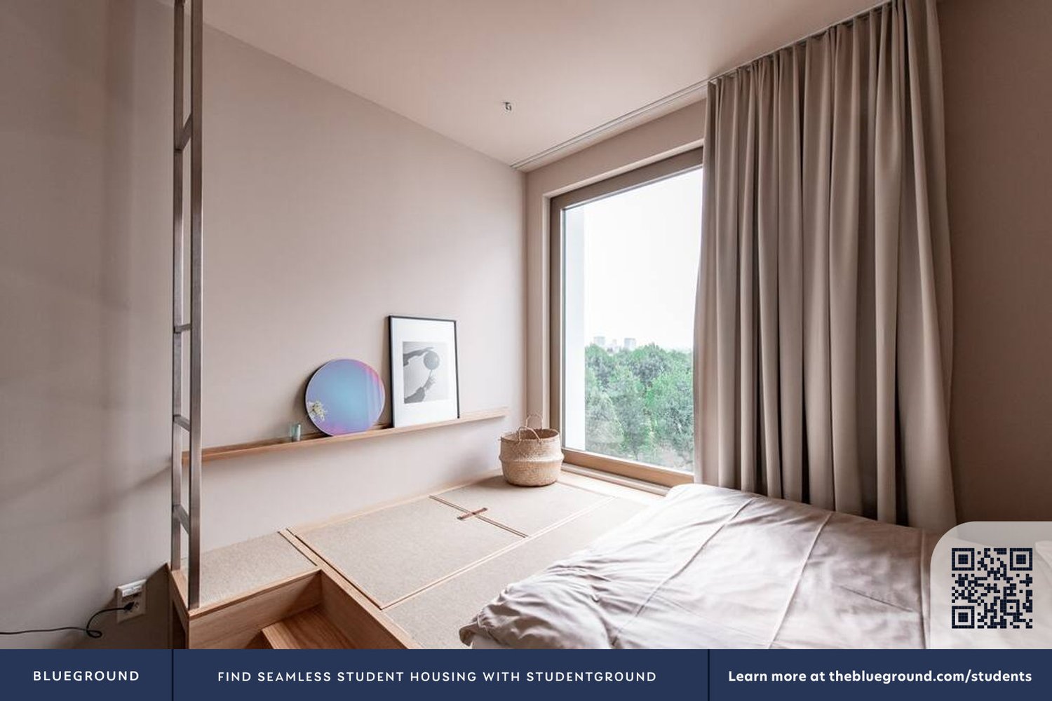 2 rooms furnished flat
