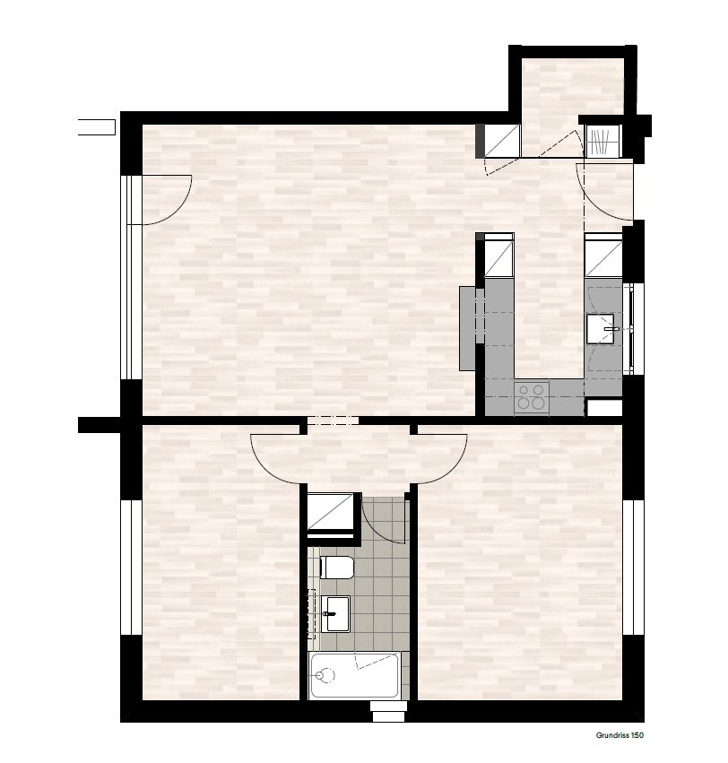 Appartamento di 3 ½ locali