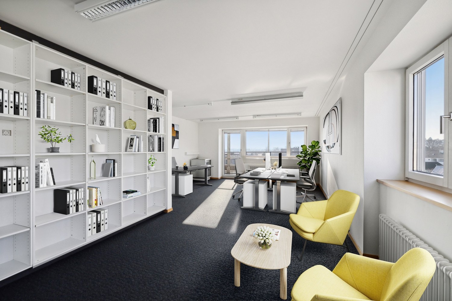 130m² office