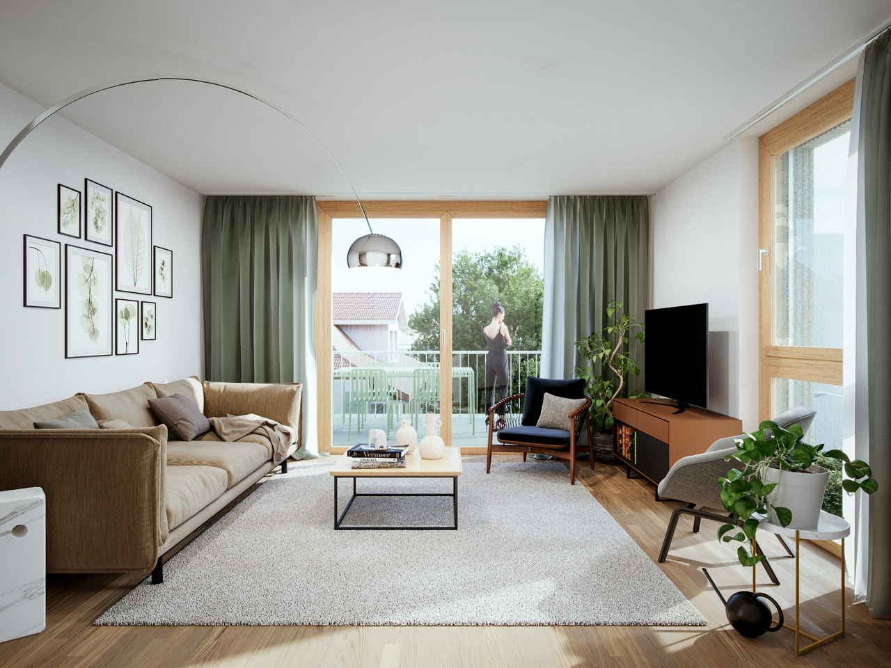2 ½ rooms apartment