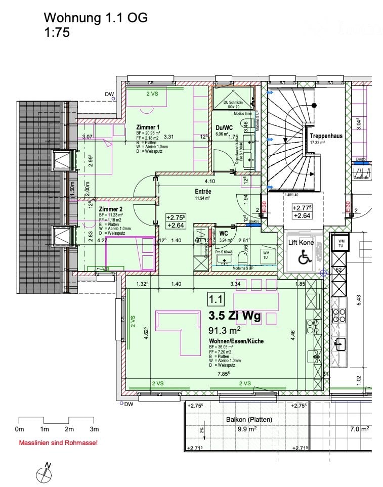 3 ½ rooms apartment, photo 5 of 5