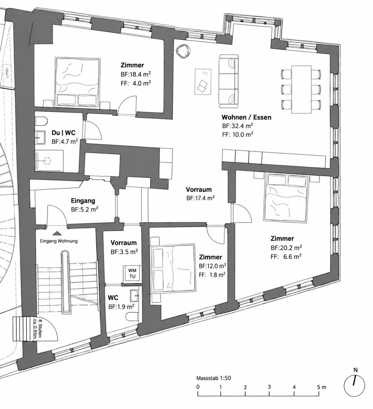 Appartement de 4 ½ pièces