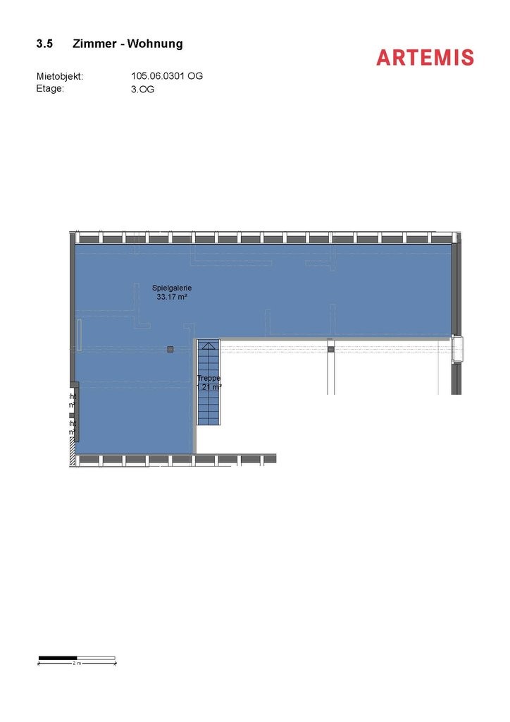 3 ½ rooms roof flat, photo 4 of 10