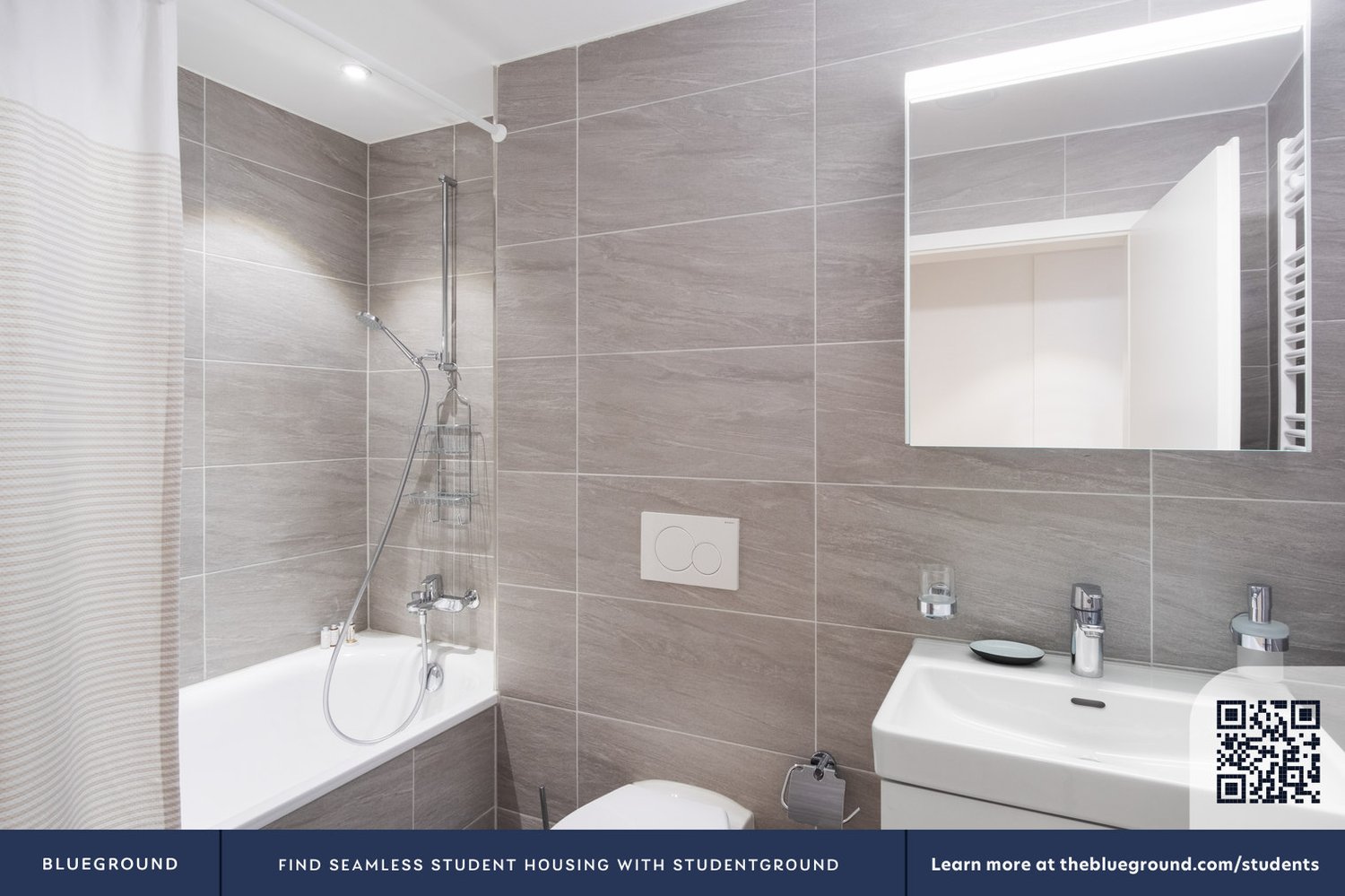 3 ½ rooms furnished flat