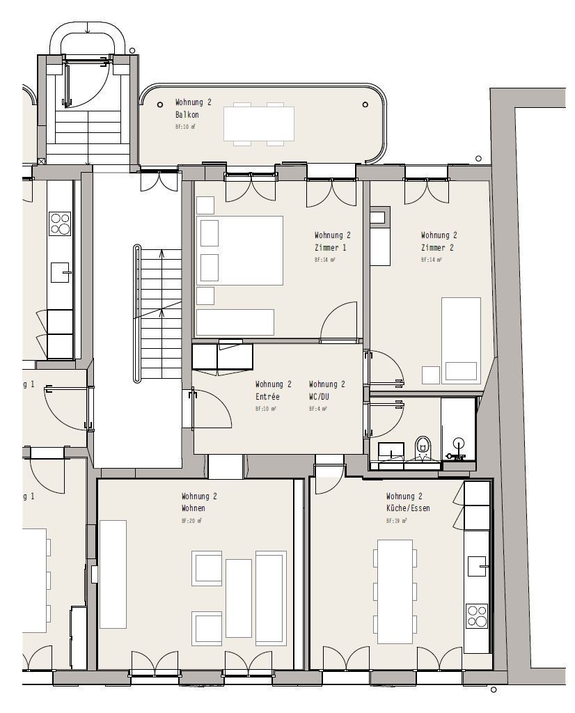 3 ½ rooms apartment