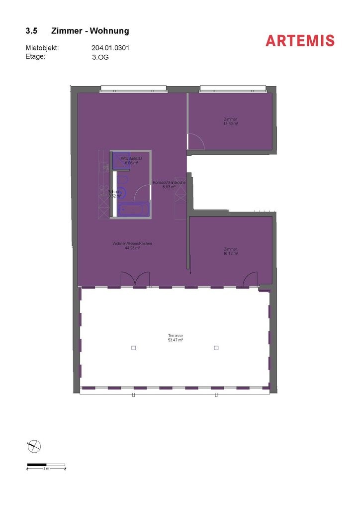 3 ½ rooms attic flat, photo 1 of 10