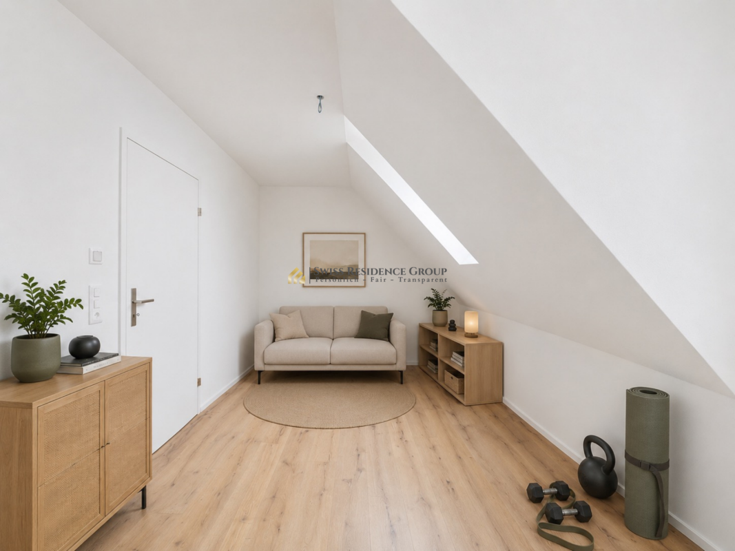 3 ½ rooms roof flat