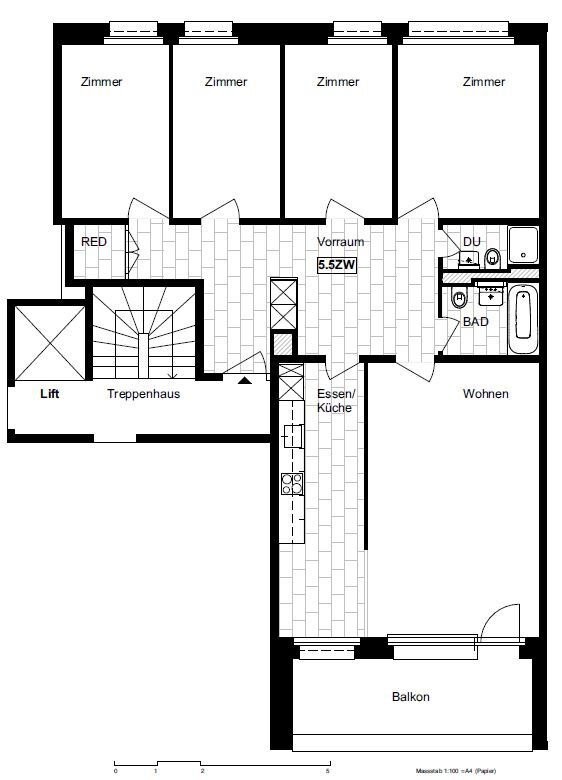 5 ½ rooms apartment