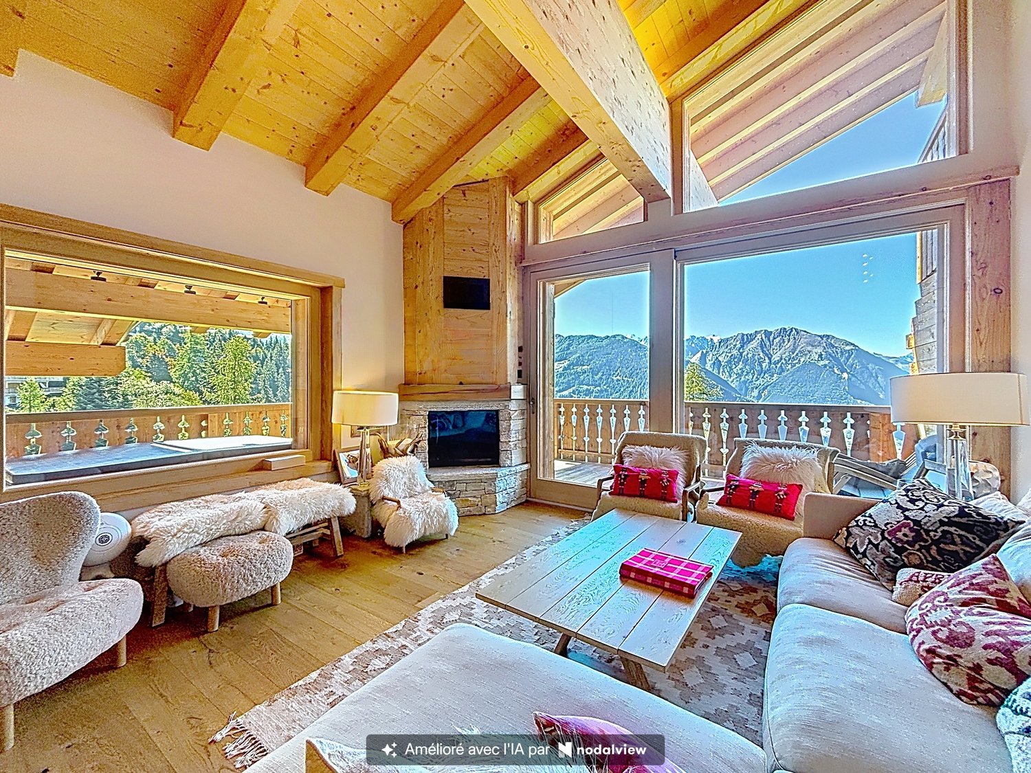 4 rooms furnished flat