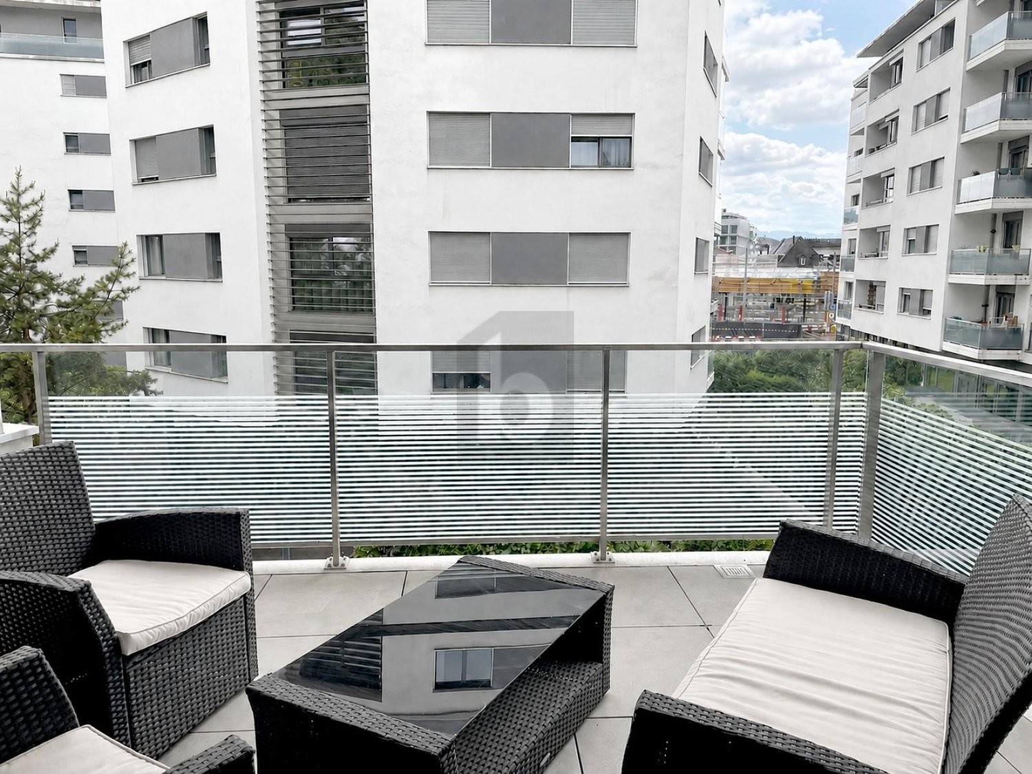 3 ½ rooms furnished flat