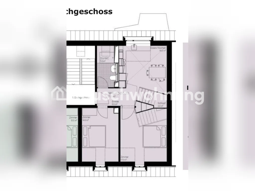 3 ½ rooms duplex, photo 8 of 9