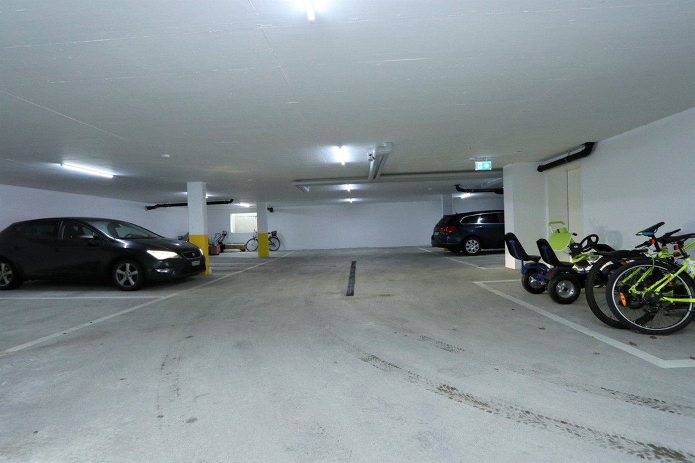 Emplacement de parking souterrain