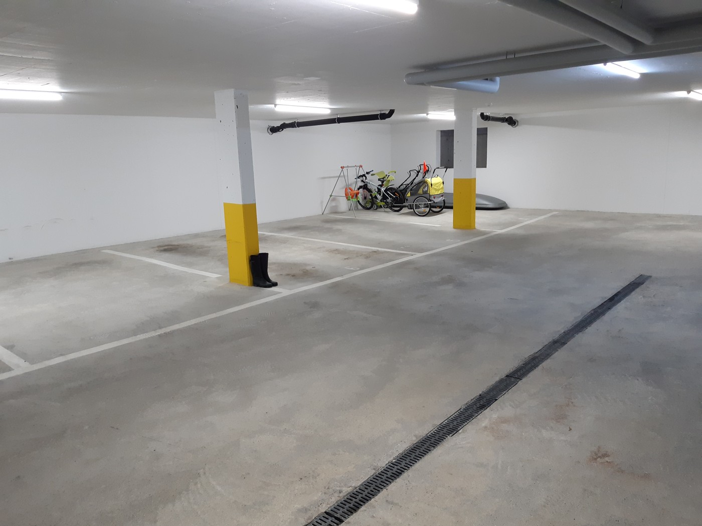 Emplacement de parking souterrain