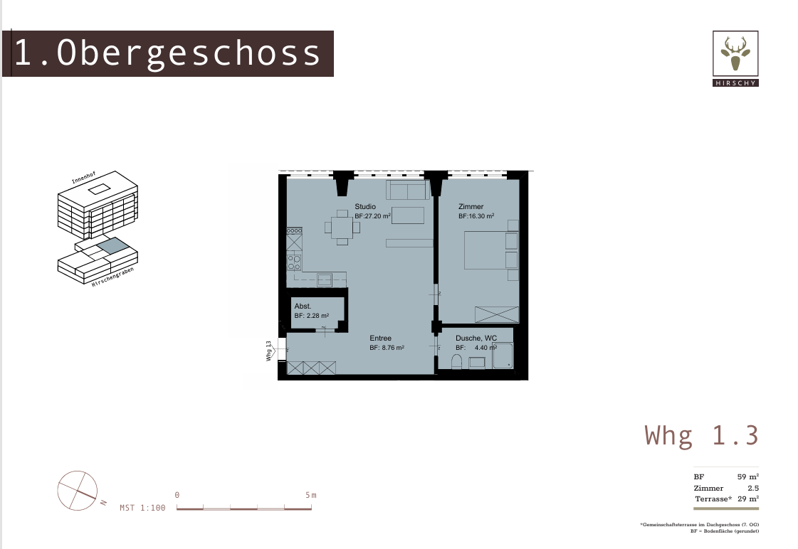 2 ½ rooms apartment, photo 1 of 8