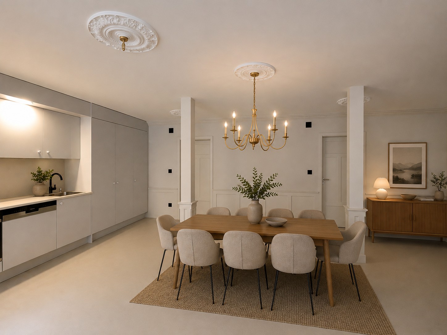 3 rooms apartment