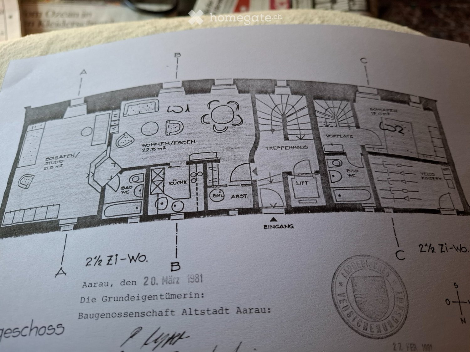 2 rooms apartment, photo 2 of 3