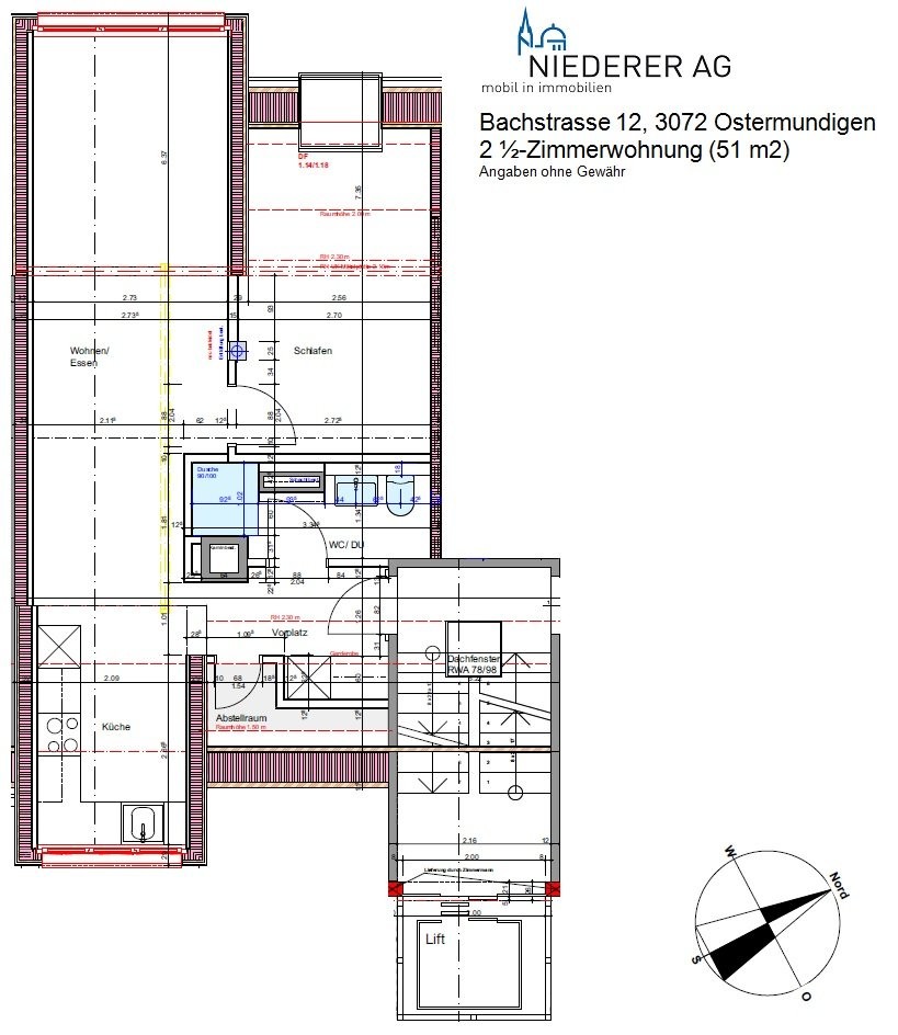 Appartamento di 2 ½ locali