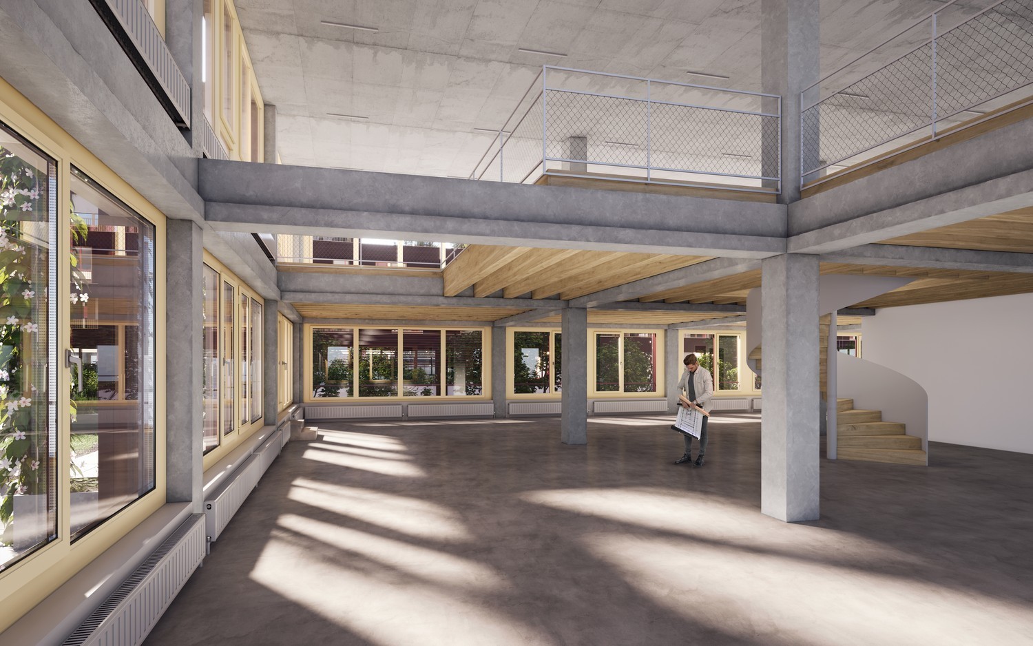 2400m² de bureaux