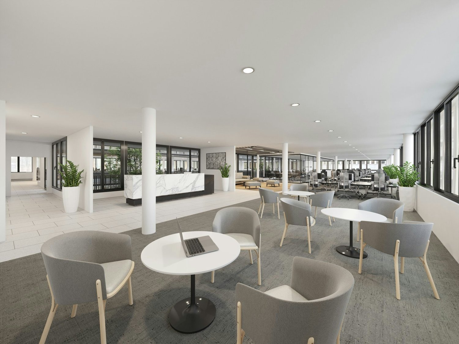 1100m² bureau