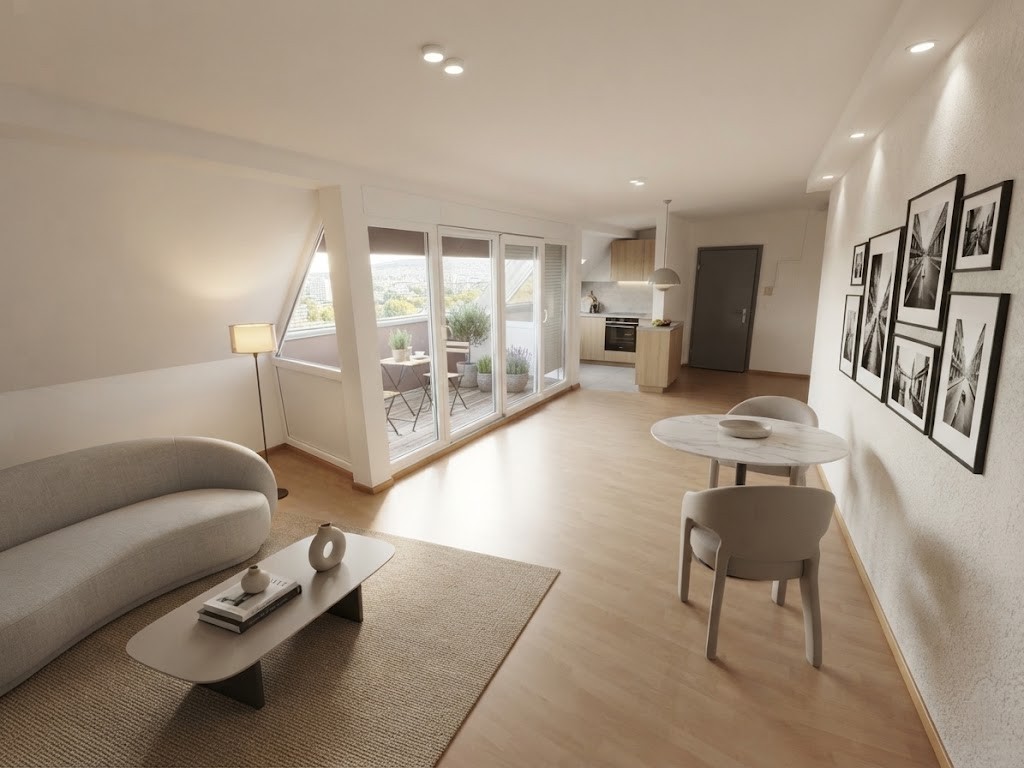3 rooms apartment