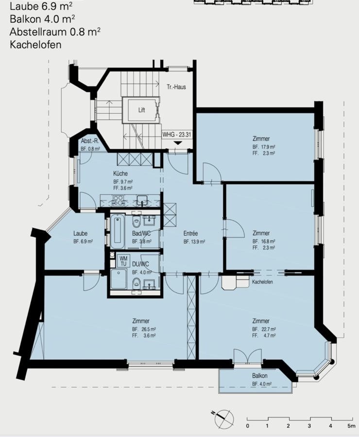 4 ½ rooms apartment, photo 5 of 10