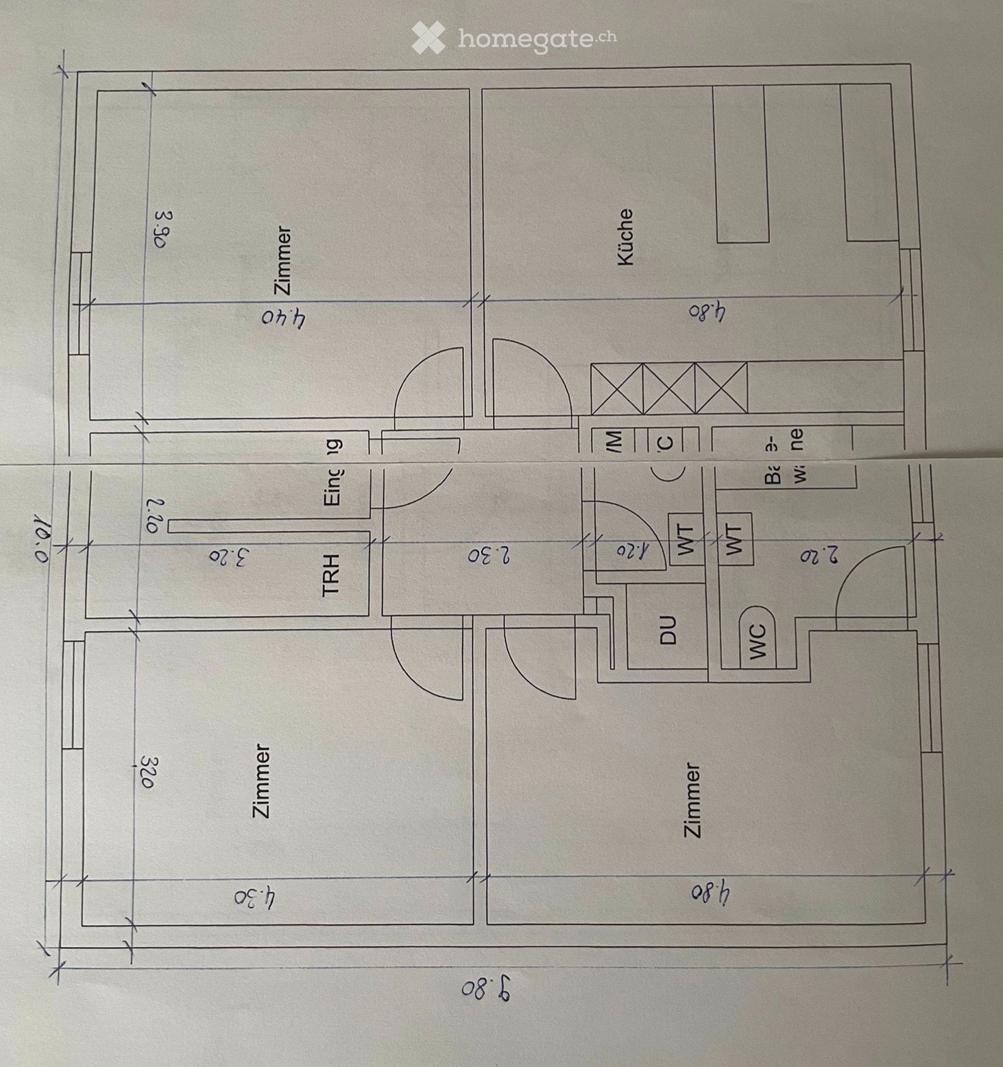 4 ½ rooms apartment