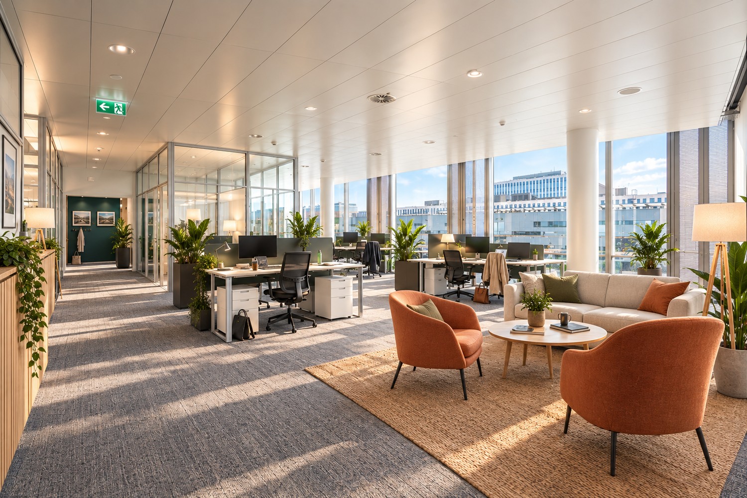 596-596m² office, photo 1 of 9