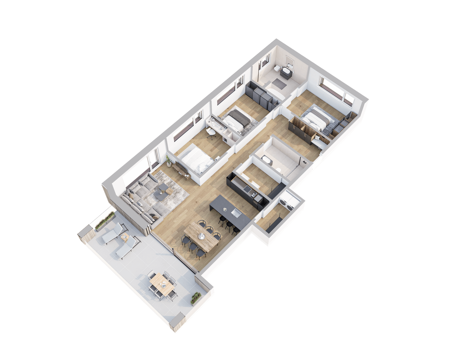 4 ½ rooms apartment