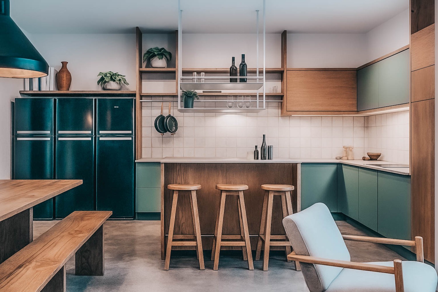 Chambre dans un appartement partagé