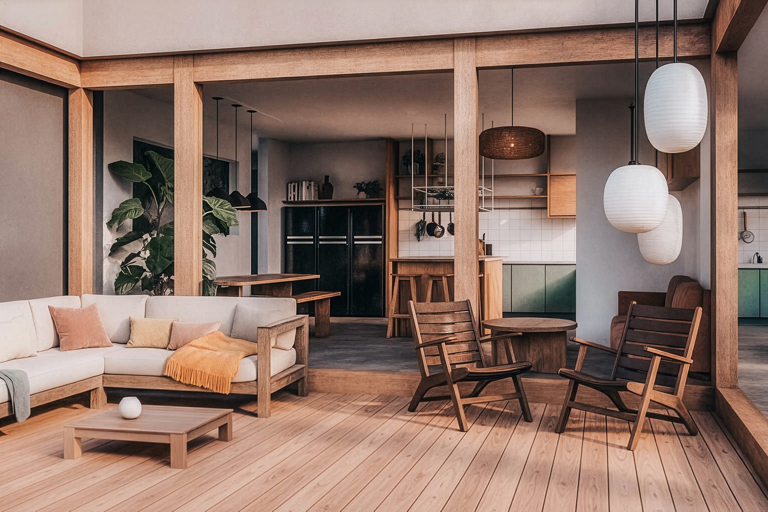 Chambre dans un appartement partagé