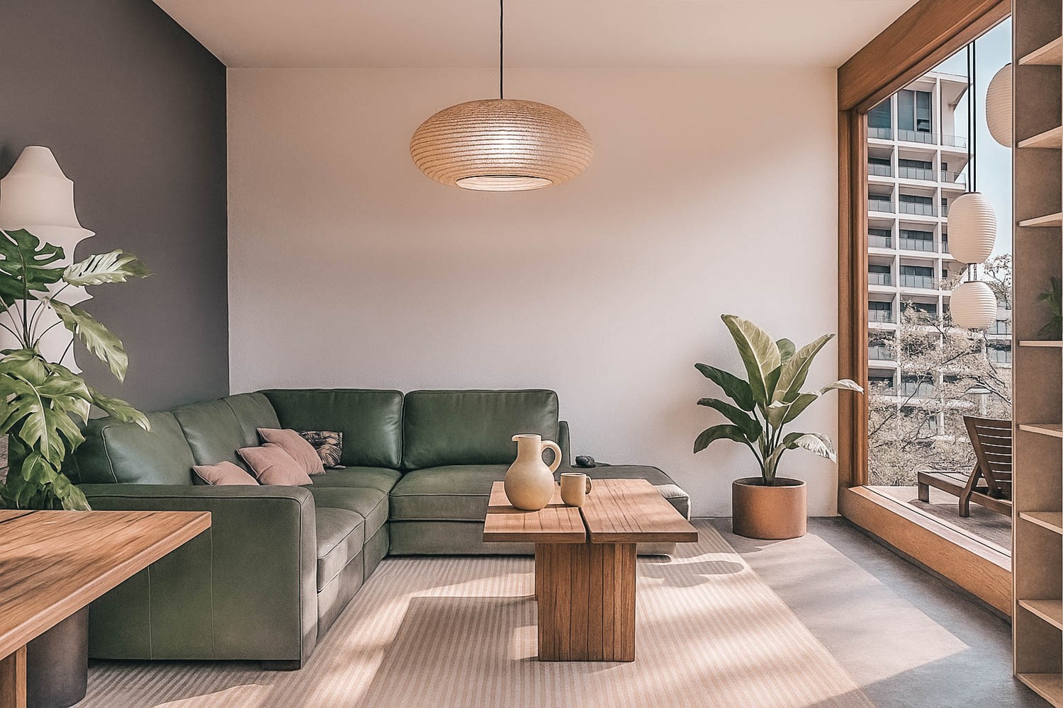 Chambre dans un appartement partagé